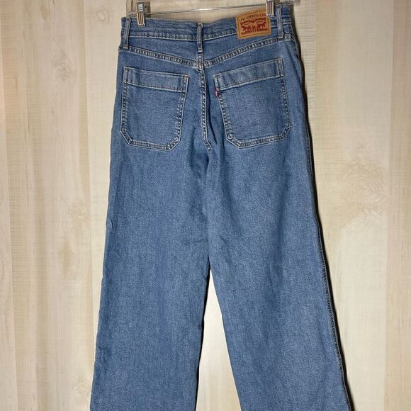 Levi’s Mile High Wide Leg denim jeans, size 28 - Picture 8 of 15